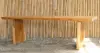  Product image 12 of the product “Natural Wood Table suar with wodden legs, 256cm length, 85cm widt, 78.5cm height. Table top 7cm thickness ”
